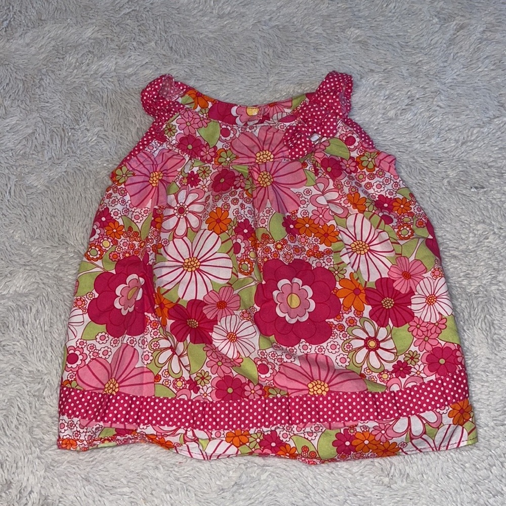 George 6 month pink floral dress 🌺